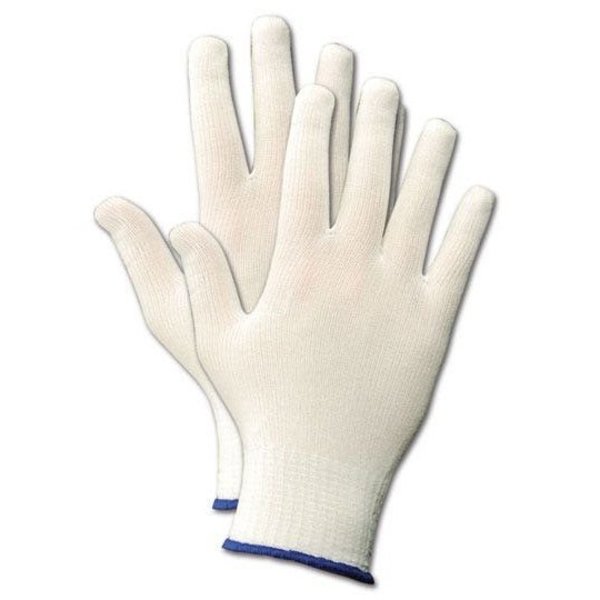 Magid KnitMaster 30NY 8 Lightweight Machine Knit Nylon Gloves, S, 12PK 30NY-S